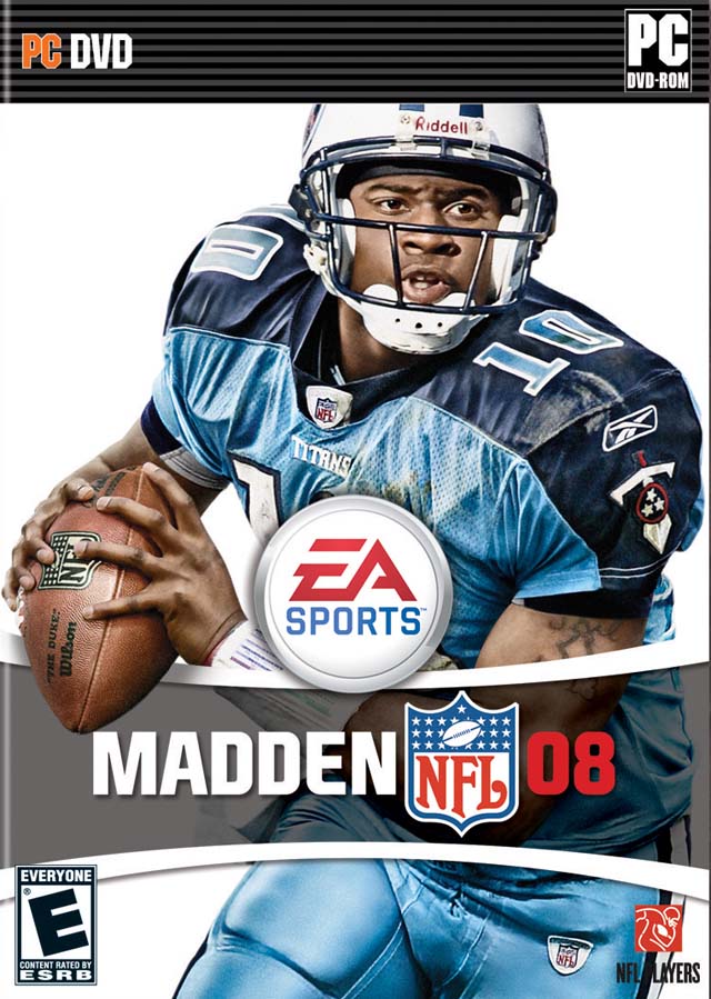 Caratula de Madden NFL 08 para PC
