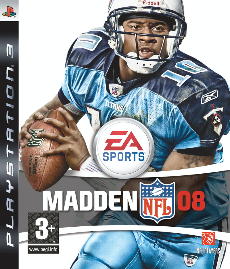 Caratula de Madden NFL 08 para PlayStation 3