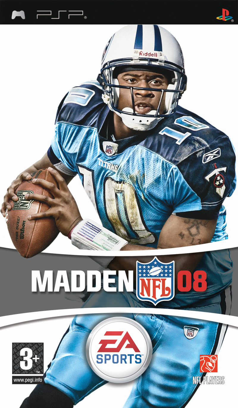 Caratula de Madden NFL 08 para PSP