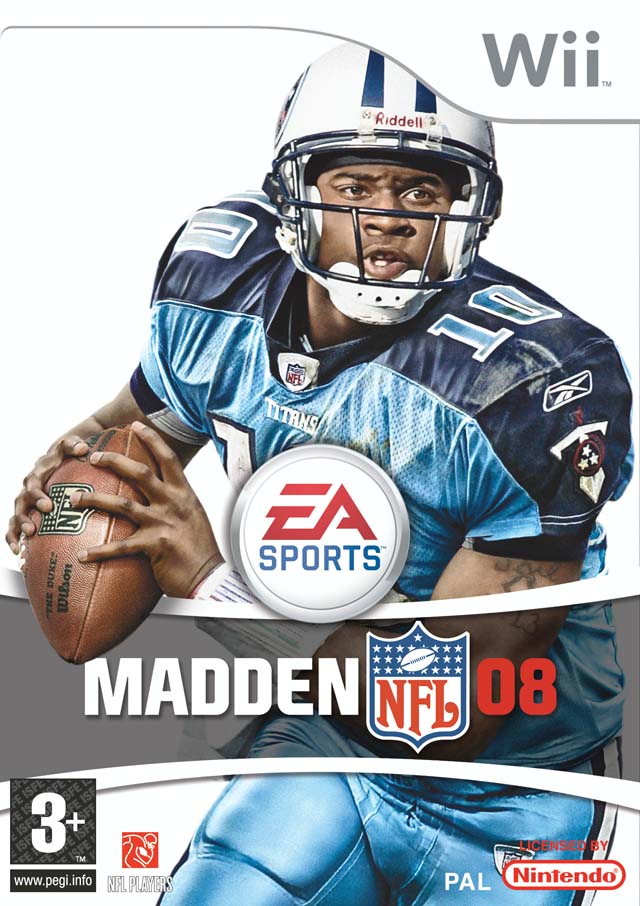 Caratula de Madden NFL 08 para Wii