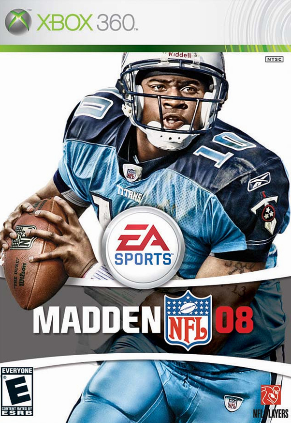 Caratula de Madden NFL 08 para Xbox 360