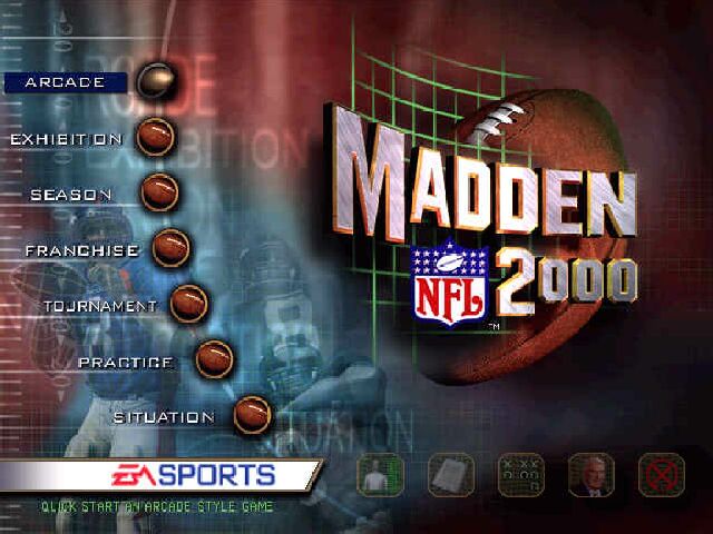 Pantallazo de Madden NFL 2000 para PC