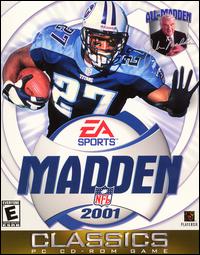 Caratula de Madden NFL 2001 Classics para PC