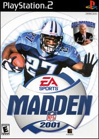Caratula de Madden NFL 2001 para PlayStation 2