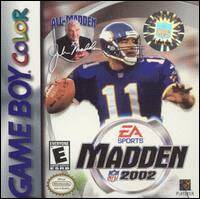 Caratula de Madden NFL 2002 para Game Boy Color