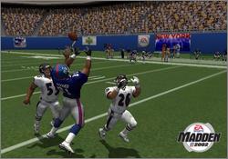 Pantallazo de Madden NFL 2002 para PlayStation 2