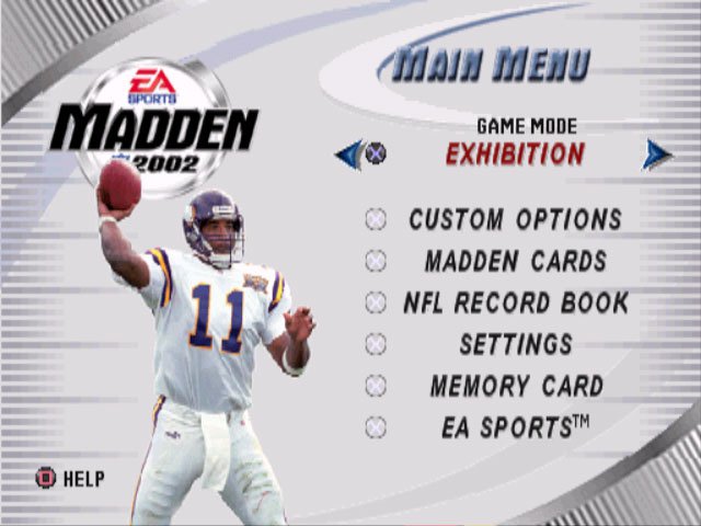 Pantallazo de Madden NFL 2002 para PlayStation