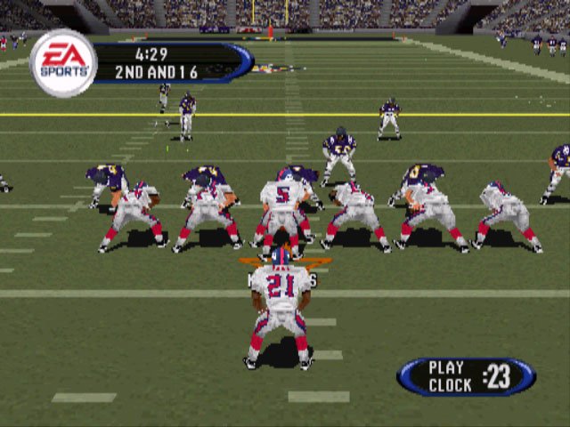 Pantallazo de Madden NFL 2002 para PlayStation