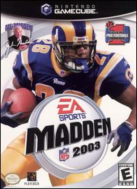 Caratula de Madden NFL 2003 para GameCube