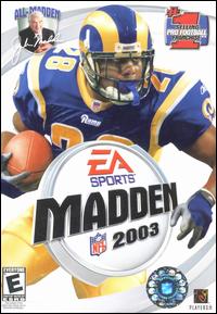 Caratula de Madden NFL 2003 para PC