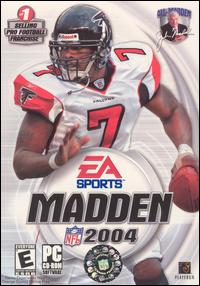 Caratula de Madden NFL 2004 para PC