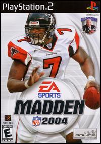 Caratula de Madden NFL 2004 para PlayStation 2