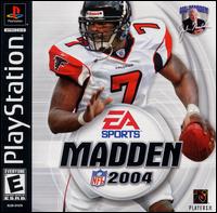 Caratula de Madden NFL 2004 para PlayStation