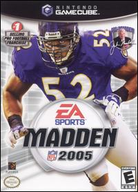 Caratula de Madden NFL 2005 para GameCube