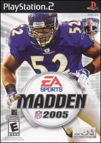 Caratula de Madden NFL 2005 para PlayStation 2