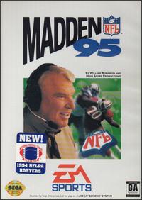 Caratula de Madden NFL 95 para Sega Megadrive