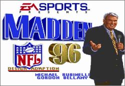Pantallazo de Madden NFL 96 para Super Nintendo