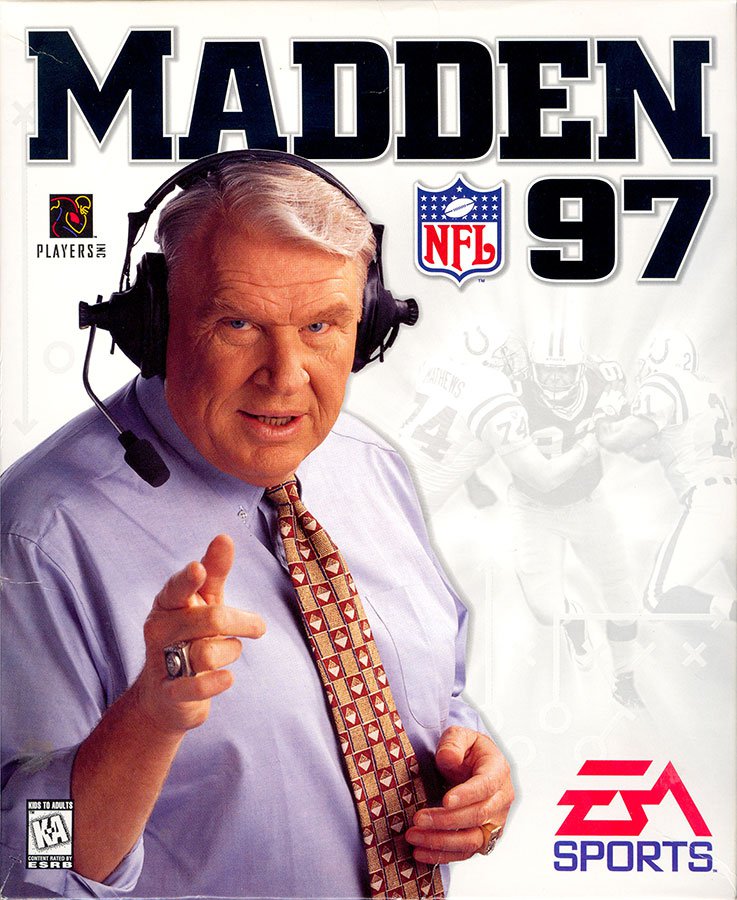 Caratula de Madden NFL 97 para PC