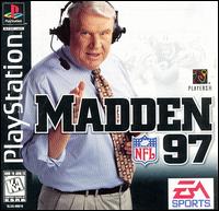 Caratula de Madden NFL 97 para PlayStation