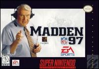 Caratula de Madden NFL 97 para Super Nintendo