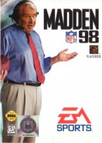 Caratula de Madden NFL 98 para Sega Megadrive