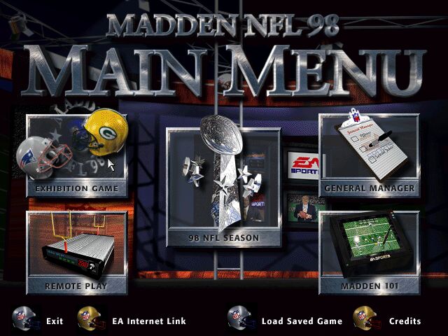 Pantallazo de Madden NFL 98 para PC