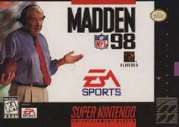Caratula de Madden NFL 98 para Super Nintendo