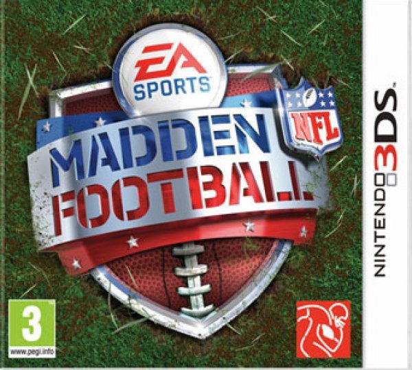 Caratula de Madden NFL Football para Nintendo 3DS