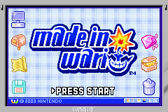 Pantallazo de Made in Wario (Japonés) para Game Boy Advance