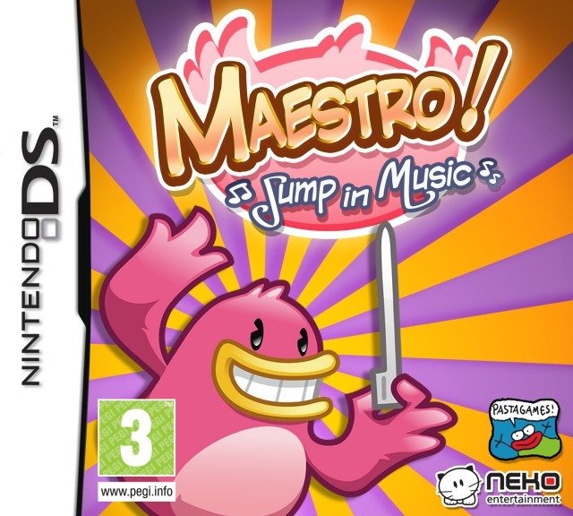 Caratula de Maestro! Jump in Music para Nintendo DS