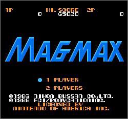 Pantallazo de MagMax para Nintendo (NES)