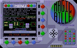 Pantallazo de Magic Bille para Atari ST