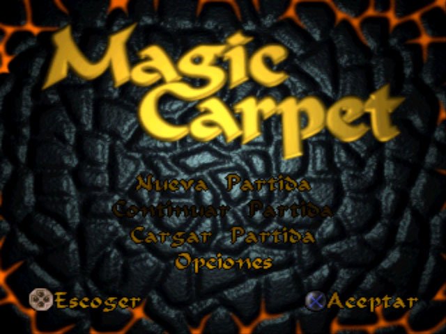 Pantallazo de Magic Carpet para PlayStation