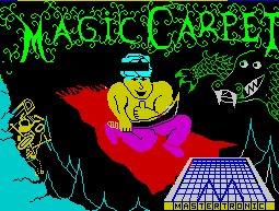 Pantallazo de Magic Carpet para Spectrum