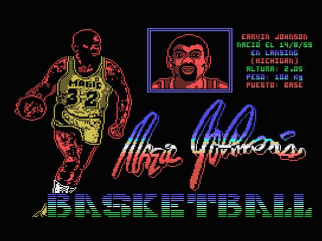 Pantallazo de Magic Johnson's Basketball para MSX
