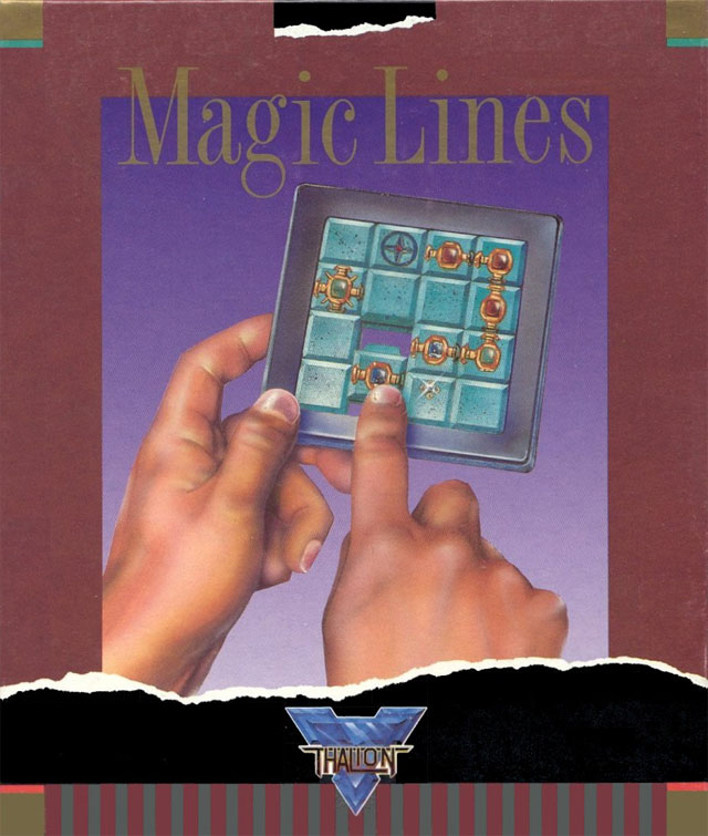 Caratula de Magic Lines para Amiga
