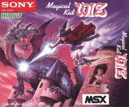 Caratula de Magical Kid Wiz para MSX