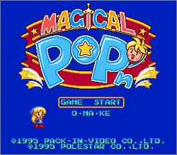 Pantallazo de Magical Pop'n (Japonés) para Super Nintendo