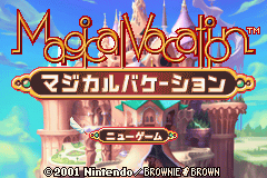 Pantallazo de Magical Vacation (Japonés) para Game Boy Advance