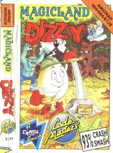 Caratula de Magicland Dizzy para Amstrad CPC