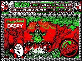 Pantallazo de Magicland Dizzy para Amstrad CPC