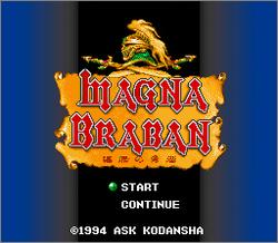 Pantallazo de Magna Braban: Henreki no Yusya (Japonés) para Super Nintendo