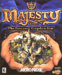 Caratula de Majesty: The Fantasy Kingdom Sim para PC