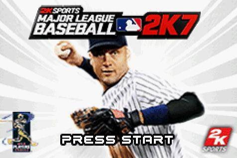 Pantallazo de Major League Baseball 2K7 para Game Boy Advance