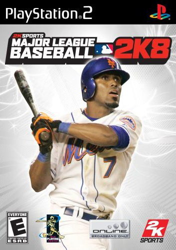 Caratula de Major League Baseball 2K8 para PlayStation 2