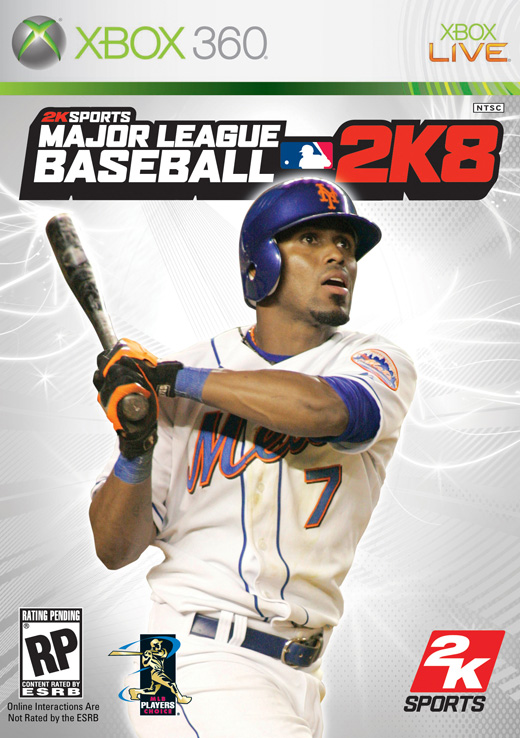 Caratula de Major League Baseball 2K8 para Xbox 360