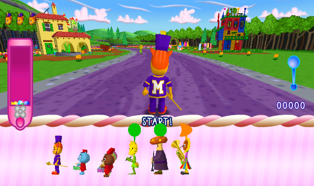 Pantallazo de Major Minors Majestic March para Wii