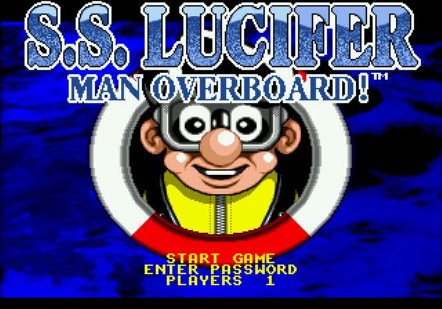 Pantallazo de Man Overboard! S.S. Lucifer para Sega Megadrive