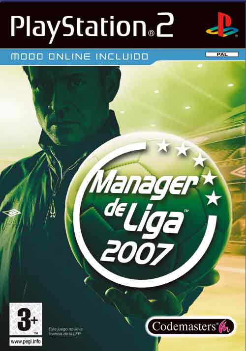 Caratula de Manager de Liga 2007 para PlayStation 2