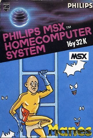 Caratula de Manes para MSX
